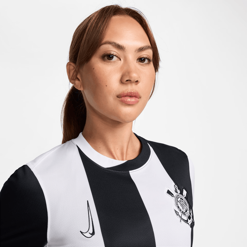 Camisa Feminina do Corinthians TORCEDOR  III 2024/25 + PERSONALIZAÇÃO GRÁTIS