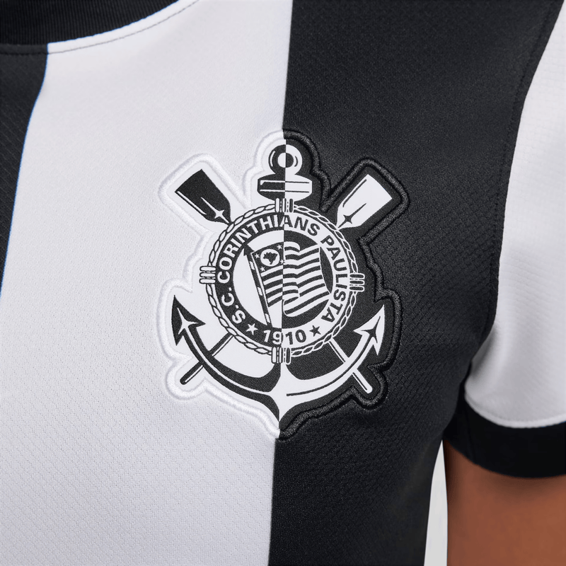 Camisa Feminina do Corinthians TORCEDOR  III 2024/25 + PERSONALIZAÇÃO GRÁTIS
