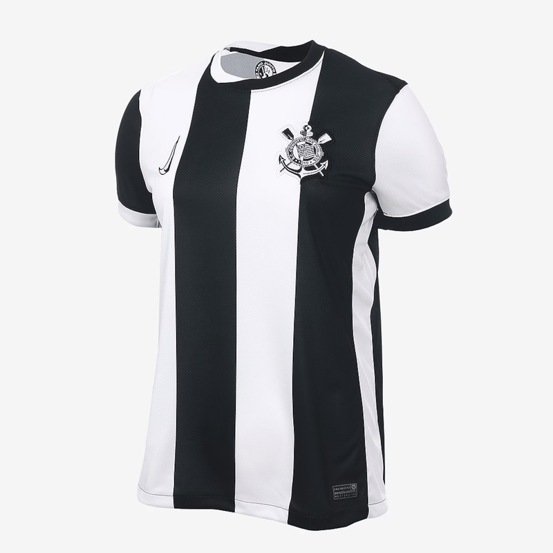 Camisa Feminina do Corinthians TORCEDOR  III 2024/25 + PERSONALIZAÇÃO GRÁTIS