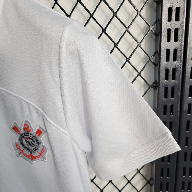 Camisa Feminina do Corinthians I 2023/24 TORCEDOR + PERSONALIZAÇÃO GRÁTIS