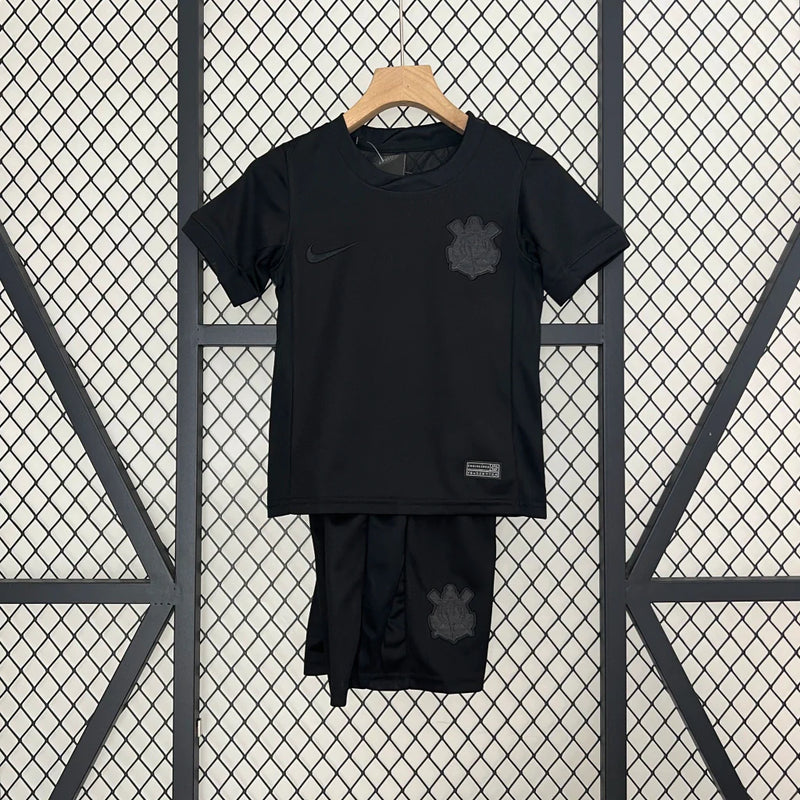 Kit Infantil Corinthians II 2024/25 + PERSONALIZAÇÃO GRÁTIS