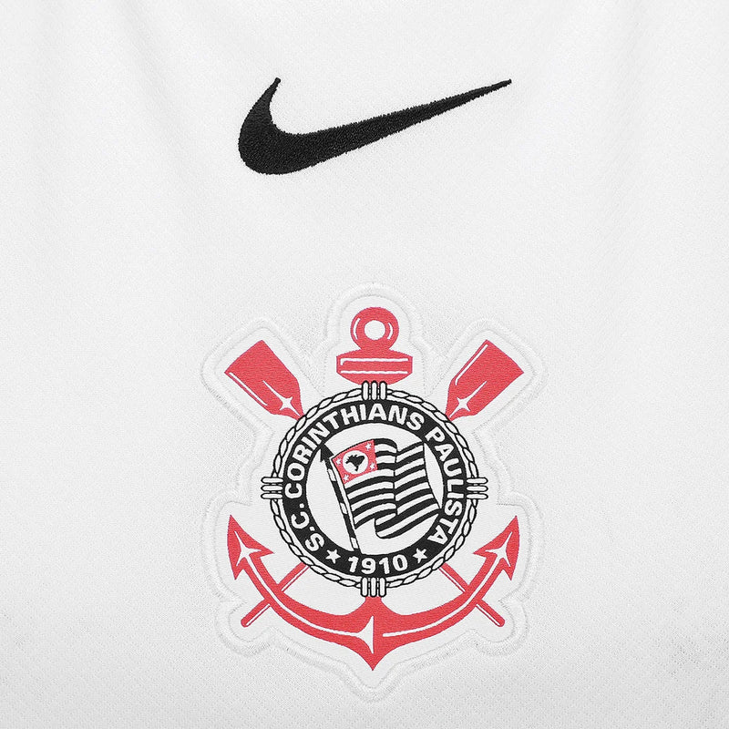 Camisa Feminina do Corinthians TORCEDOR I 2025/26 + PERSONALIZAÇÃO GRÁTIS